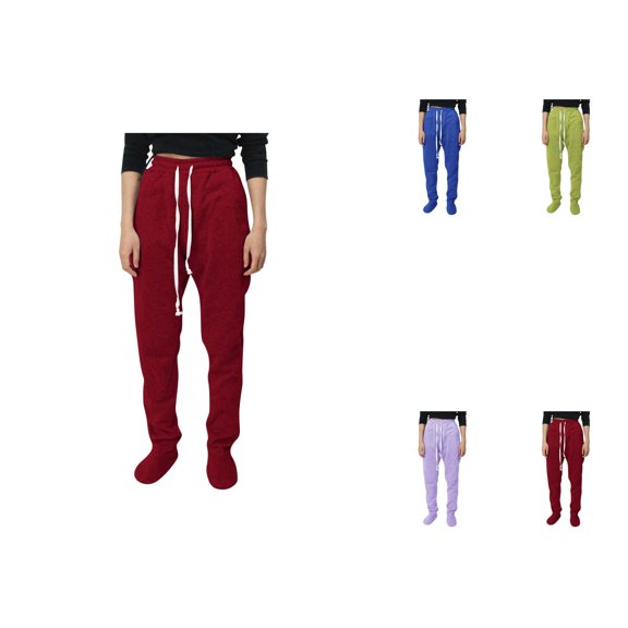 Women's Solid Color Thick Velvet Casual Pants with Elastic Waist – Autumn Winter Warm Leg Pants