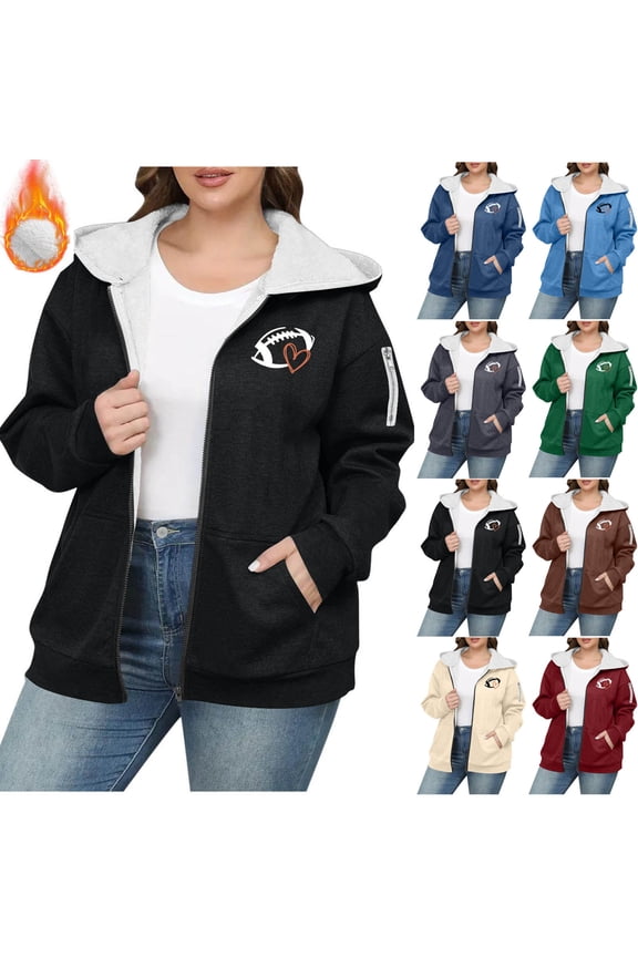 Women's Solid Color Velvet Hooded Sweater Long Sleeve Drop Shoulder Oversized Tops Pullovers Hoodies Zipper Front Thickened Warm Cozy Casual Daily Wear Loungewear Streetwear Travel Perfect Fashion