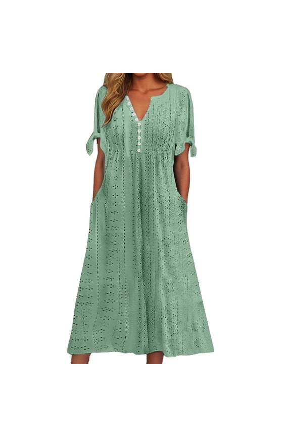 Women's Solid Cut Out V Neck Sexy Lace Frilly Long Dress, Backless, Empire Waist, for Formal Occasions