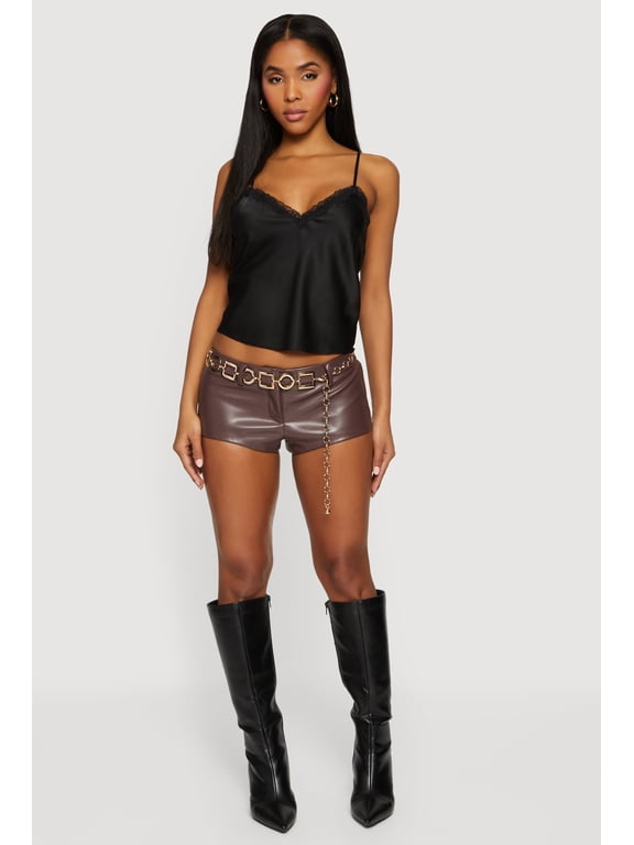 Shop Faux Leather Shorts for Women