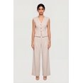 thumbnail image 1 of Women's Solid High Waisted Wide Leg Dress Pants with Belt, 1 of 4