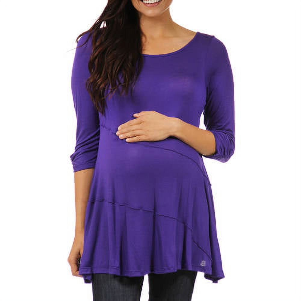 Women's Solid Maternity Tunic