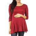 thumbnail image 1 of Women's Solid Maternity Tunic, 1 of 4