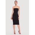 thumbnail image 1 of Women's Solid Midi Tube Dress, 1 of 3