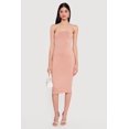 thumbnail image 1 of Women's Solid Midi Tube Dress, 1 of 3