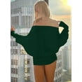 thumbnail image 1 of Women's Solid Off The Shoulder Sheer Ruched Dress, Fashion Casual Long Sleeve Mini Dress for Party Club Holiday, Women Dress for Spring & Fall, 1 of 10