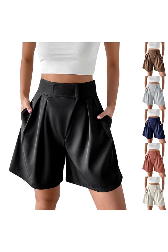 Women's Solid Strap Suspender Jumpsuit, Straight Leg Relaxed Fit, Soft Polyester Fabric, Stretchy Waist with Flattering Silhouette, Easy Pull-On Style for Daily | TruBelle,Black L