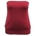 thumbnail image 1 of Women's Solid Tube Top, 1 of 4