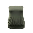 thumbnail image 1 of Women's Solid Tube Top, 1 of 3