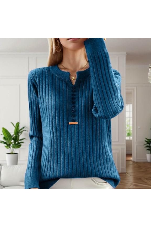 Women's Solid V Neck Pullover Sweater Winter Loose Long Sleeve Solid Knitwear Tops Wool Sweaters for Women Long Sleeve Pullover Sweaters with Zipper for Men Air Overs Mens Heavy Pullover Pool Sweater