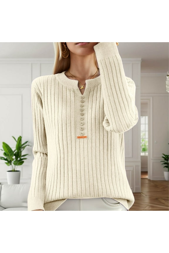 Women's Solid V Neck Pullover Sweater Winter Loose Long Sleeve Solid Knitwear Tops Wool Sweaters for Women Long Sleeve Pullover Sweaters with Zipper for Men Air Overs Mens Heavy Pullover Pool Sweater