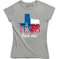 thumbnail image 1 of Women's Somebody In Texas Loves Me Texan Pride T-Shirt, 1 of 4