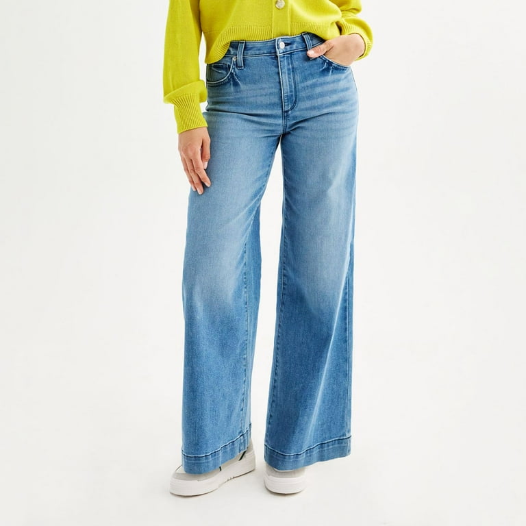 Wide leg jeans size 14 hotsell