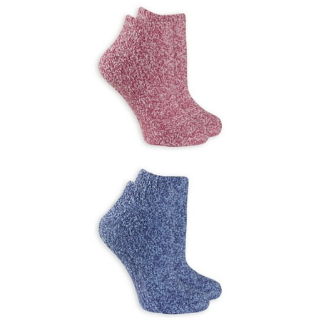 Women's Soothing Spa Low Cut Socks 2 Pair
