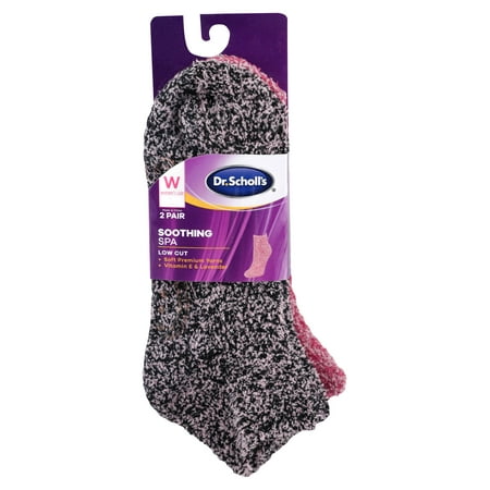 Women's Soothing Spa Low Cut Socks 2 Pair