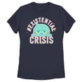 thumbnail image 1 of Women's Soul 22 Existential Crisis  Graphic Tee Navy Blue Small, 1 of 5