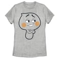 thumbnail image 1 of Women's Soul 22 Toothy Smirk  Graphic Tee Athletic Heather Small, 1 of 4