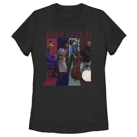 Women's Soul Half Note Band Graphic Tee Black Small