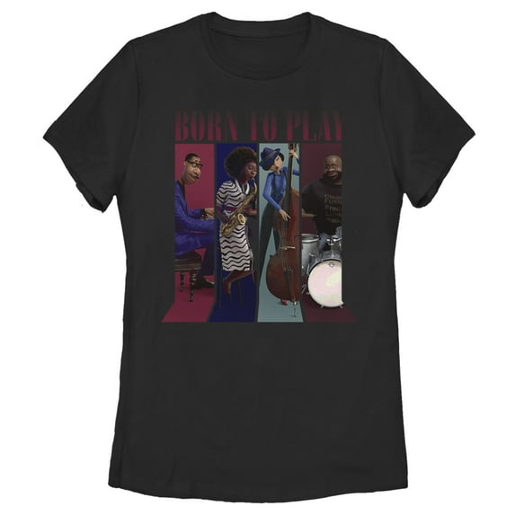 Women's Soul Half Note Band Graphic Tee Black X Large