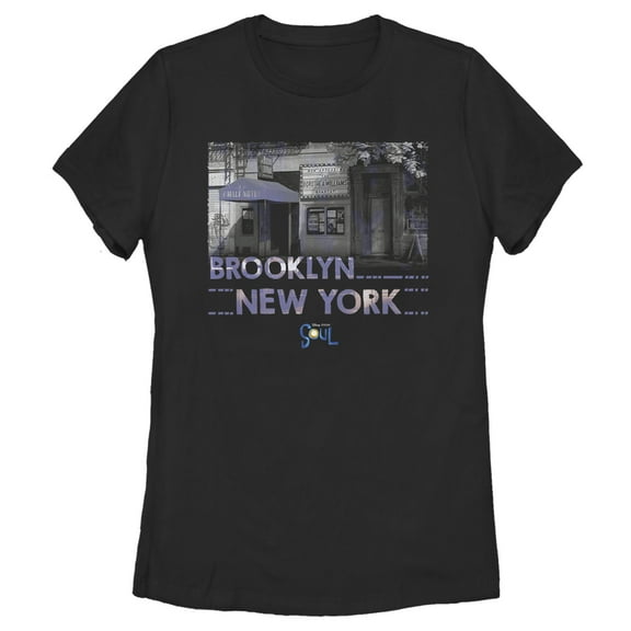 Women's Soul Half Note Venue  Graphic Tee Black Large