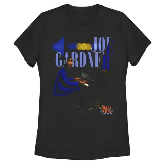 Women's Soul Joe Gardner Piano Debut  Graphic Tee Black Medium