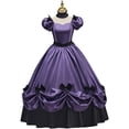 thumbnail image 1 of Women's Southern Belle Gothic Victorian Rococo Dress Elegant Tea Length Ball Gown, 1 of 5