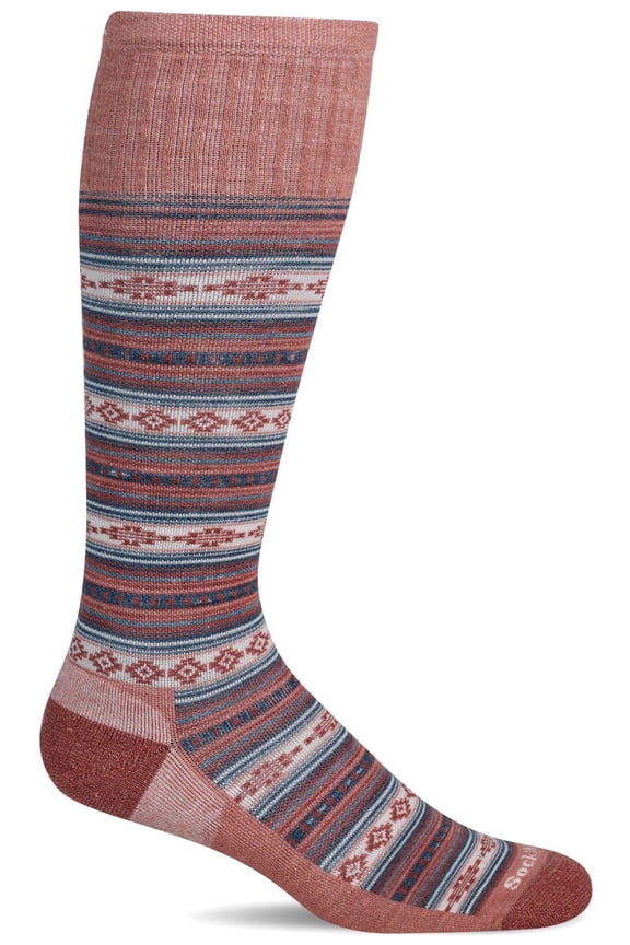 Women's Southwest Stripe Firm Graduated Compression Socks