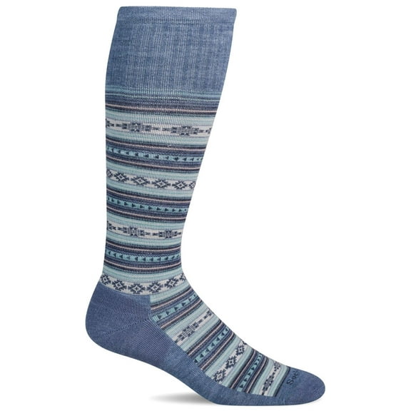Women's Southwest Stripe Firm Graduated Compression Socks