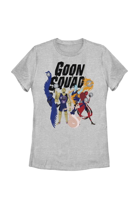 Women's Space Jam: A New Legacy Goon Squad Graphic Tee Athletic Heather 2X Large