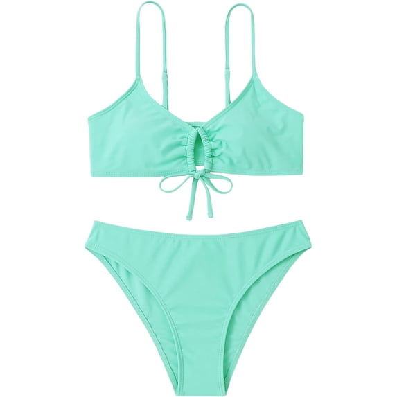 Women's Spaghetti Strap Bikini Set Bathing Suit 2 Piece Swimsuits