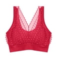 thumbnail image 1 of Womens Spaghetti Full-Coverage Bra Feature V-Neck Demi & Balconette Bra Hook and Eye Closure Comfortable Bra One Size Strap s, 1 of 4