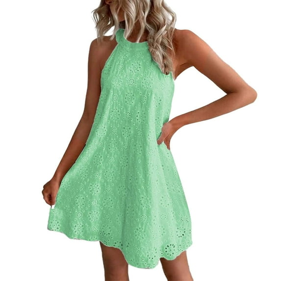 Women's Spaghetti Straps Midi Dresses Floral Printed Sleeveless High Slit Summer Dress Swing Casual Midi Slip Dress