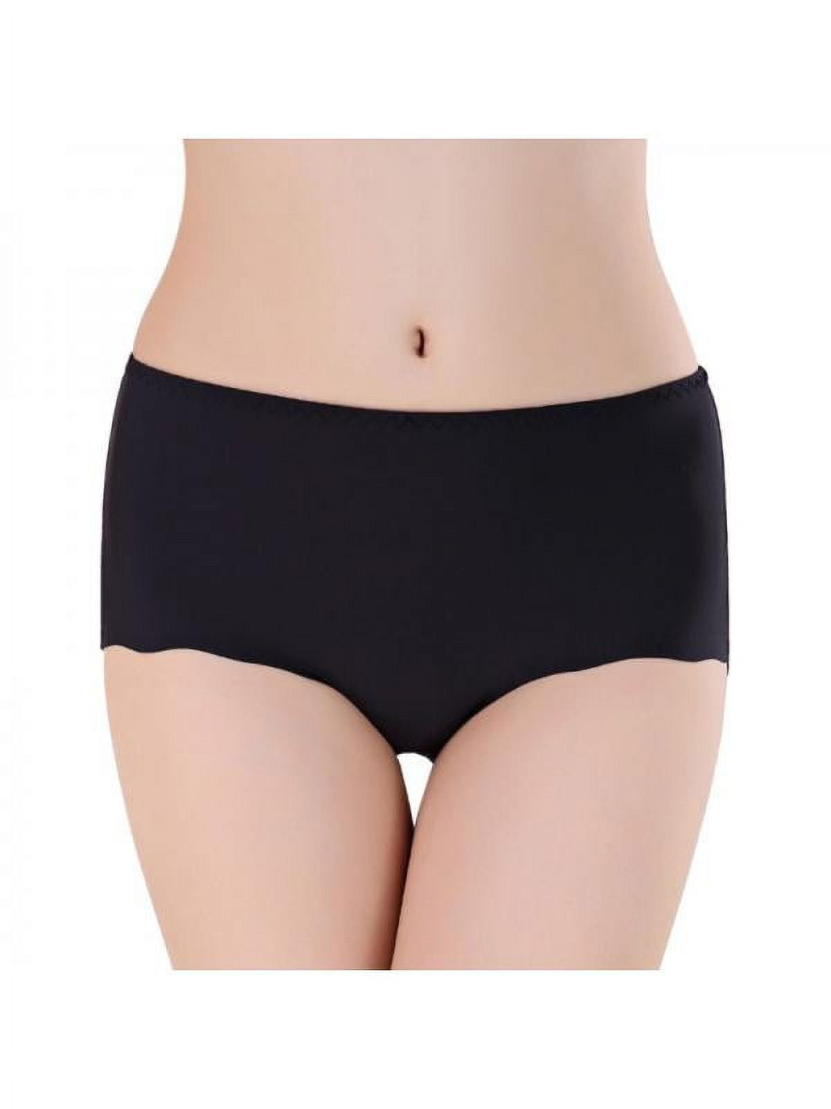Women's Spandex Ice Silk Laser Cut Seamless Elastic Panties