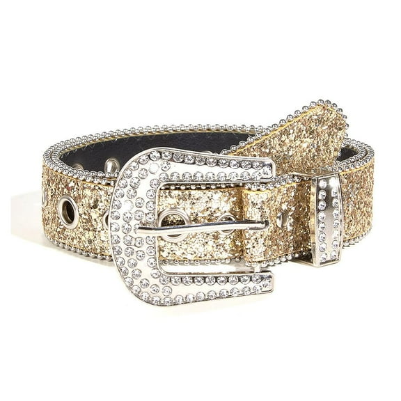 Women's Sparkling Rhinestone Waist Belt Glitter Women's Hot Belts M0 Y0T1 з D8M1