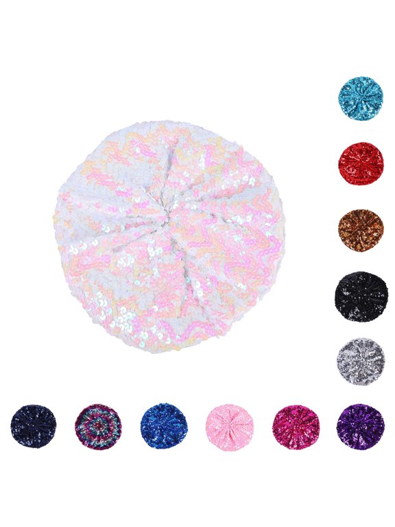 Women's Sequin Beret - Colorful Glitter French Cap for Nightclub Party Daily Fashion