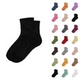 thumbnail image 1 of Women's Novelty Glitter Slouch Socks 2025 Comfortable Cute Trendy Casual Stretch Mid Calf Socks, 1 of 4