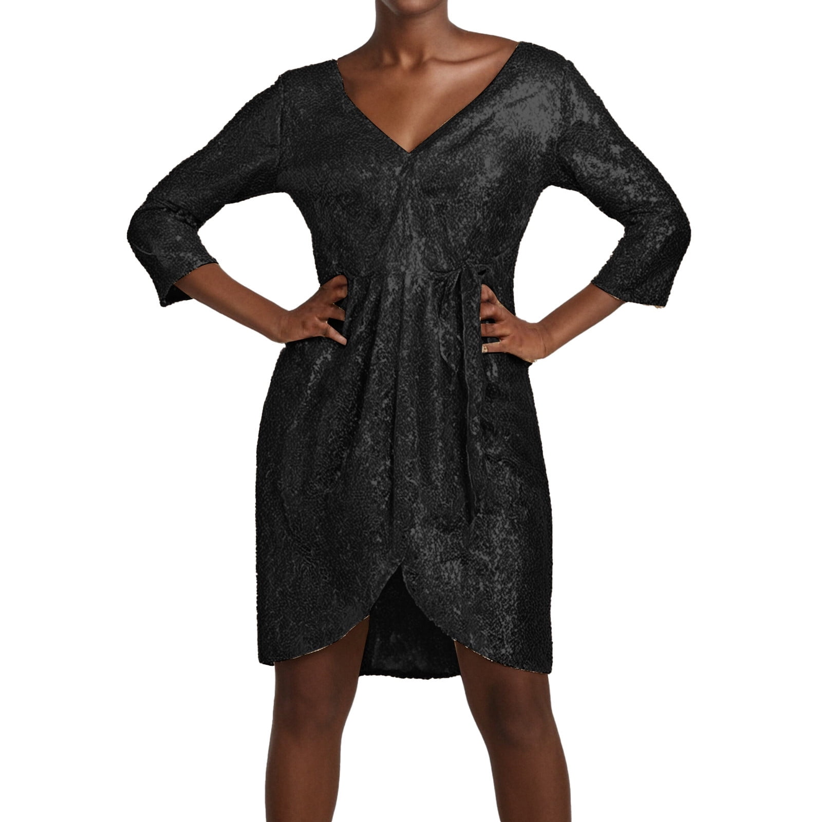 Sherri Hill Dupe Sevintage Sparkly Sequin Short Homecoming Dress  Tight  Corset Prom Mini Dress Blue Formal Dress Short