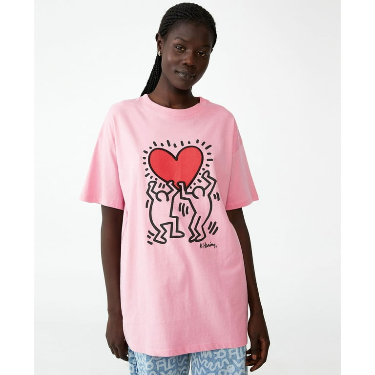 トップス Keith Haring Special Women's Special Edition Keith Haring T-Shirt Lcn Kh Keith