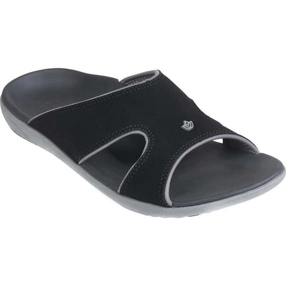 Women's Spenco Kholo Plus Slide Onyx Polyurethane Nubuck 6 W