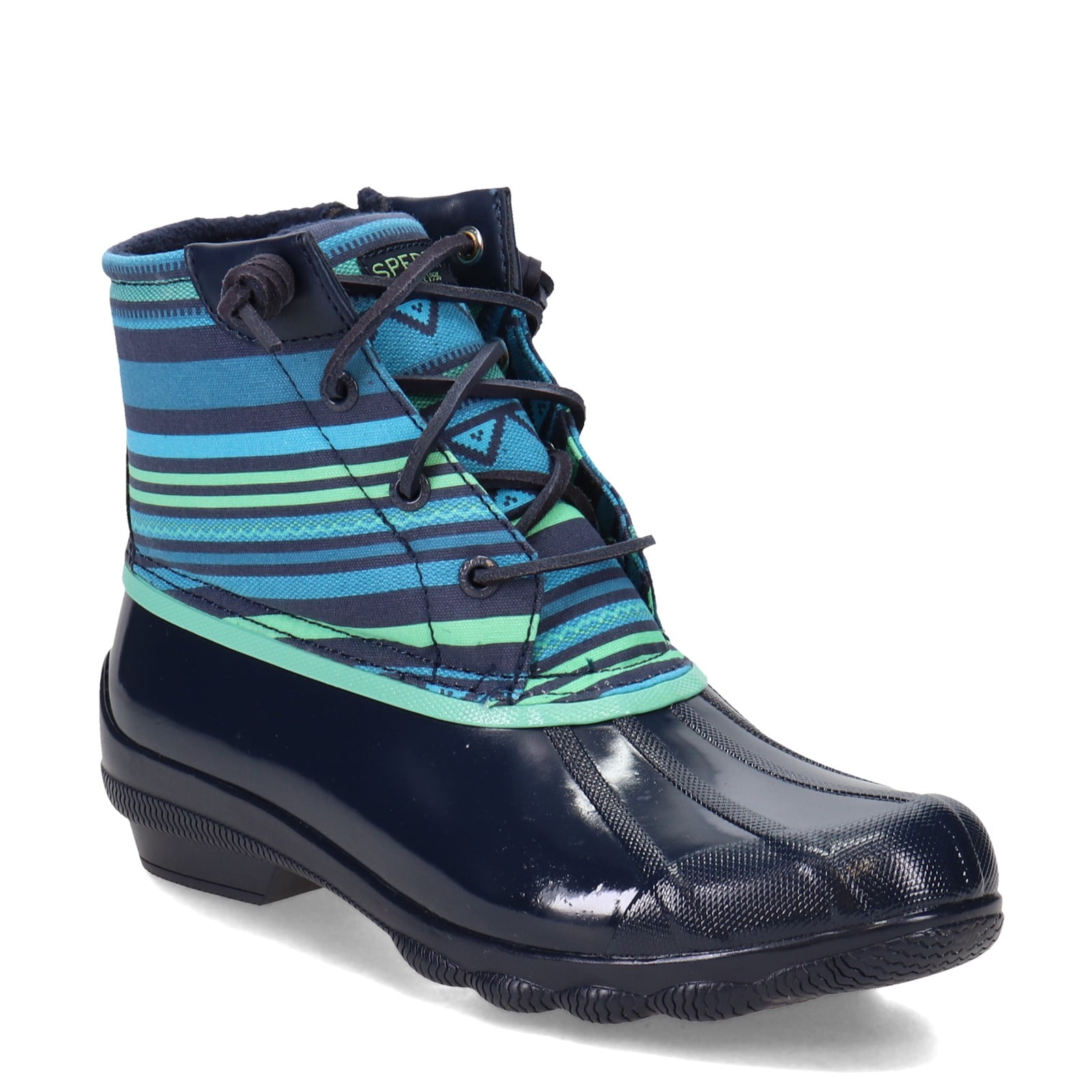 sperry duck boots women green