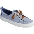 thumbnail image 1 of Women's Sperry Top-Sider Crest Vibe Mini Check Sneaker Blue/White Canvas 5.5 M, 1 of 6