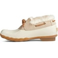 thumbnail image 1 of Women's Sperry Top-Sider Saltwater 1-Eye Cozy Duck Boot Ivory Leather/Rubber 8 M, 1 of 6