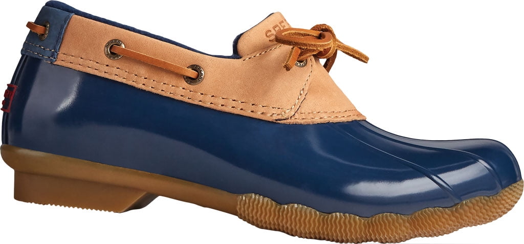 saltwater serpent leather duck boot