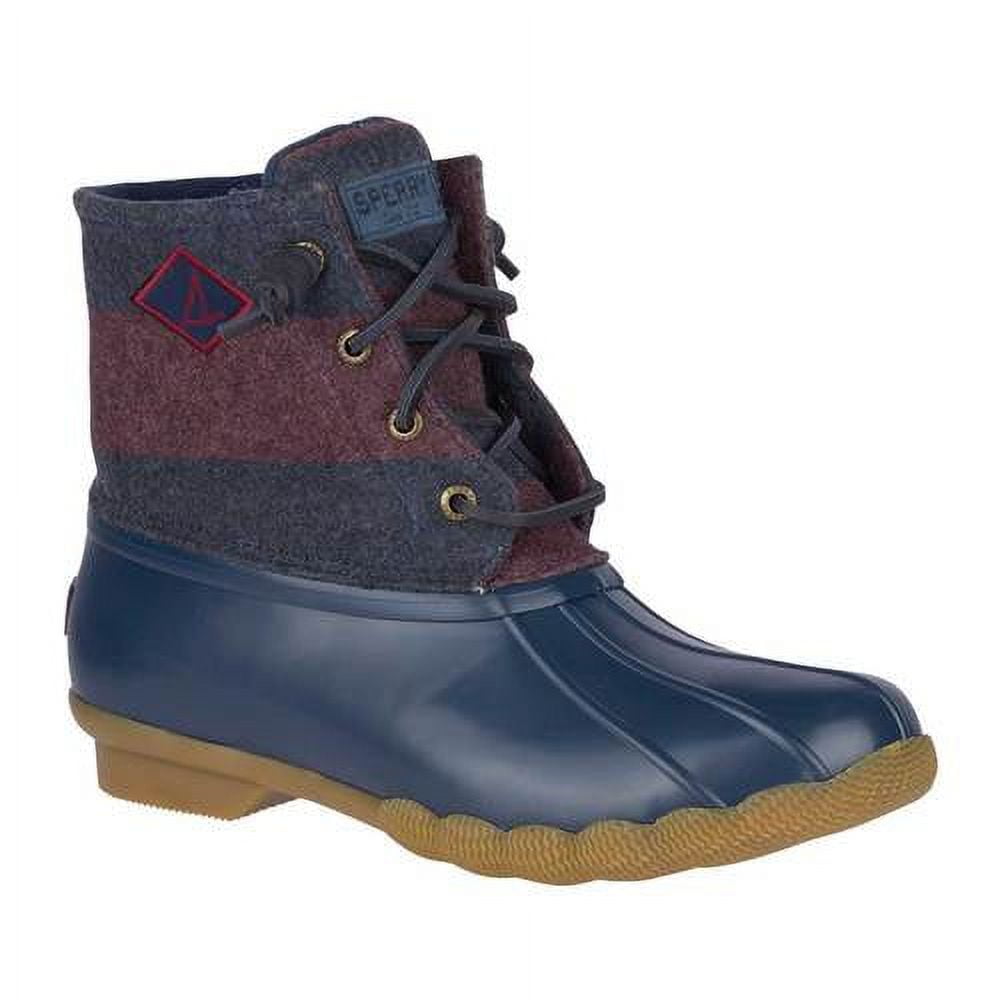 Navy sperry boots best sale