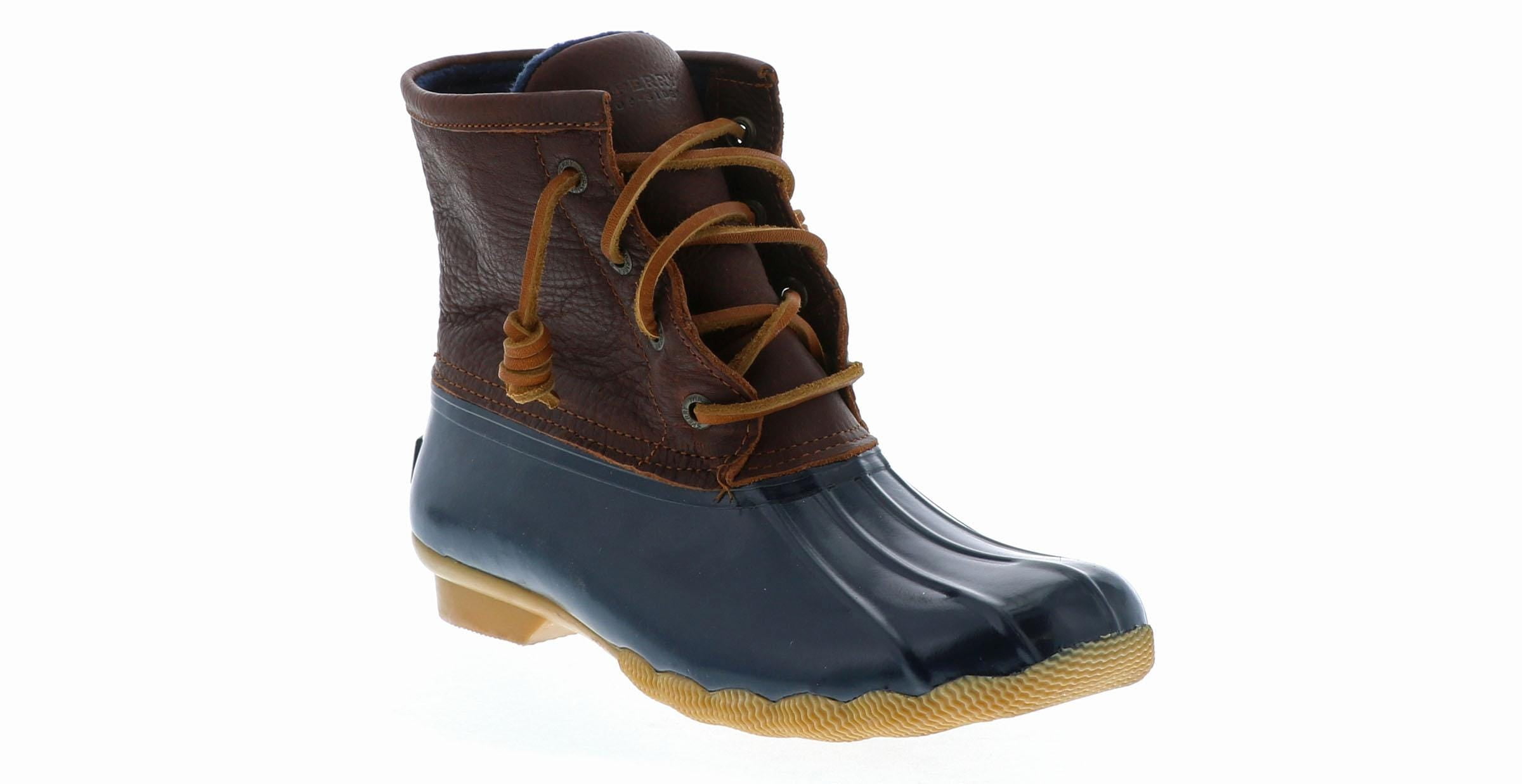 sperry duck boots women navy
