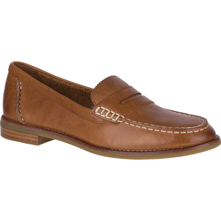 Sperry Seaport Penny Shoes Tan - Walmart.com display picture 1