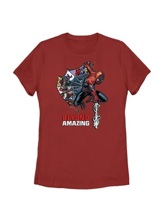Womens spiderman shirt outlet