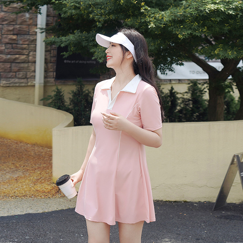 Women‘s Split Conservative Plus Large Size 2023 New Fat Sister Belly