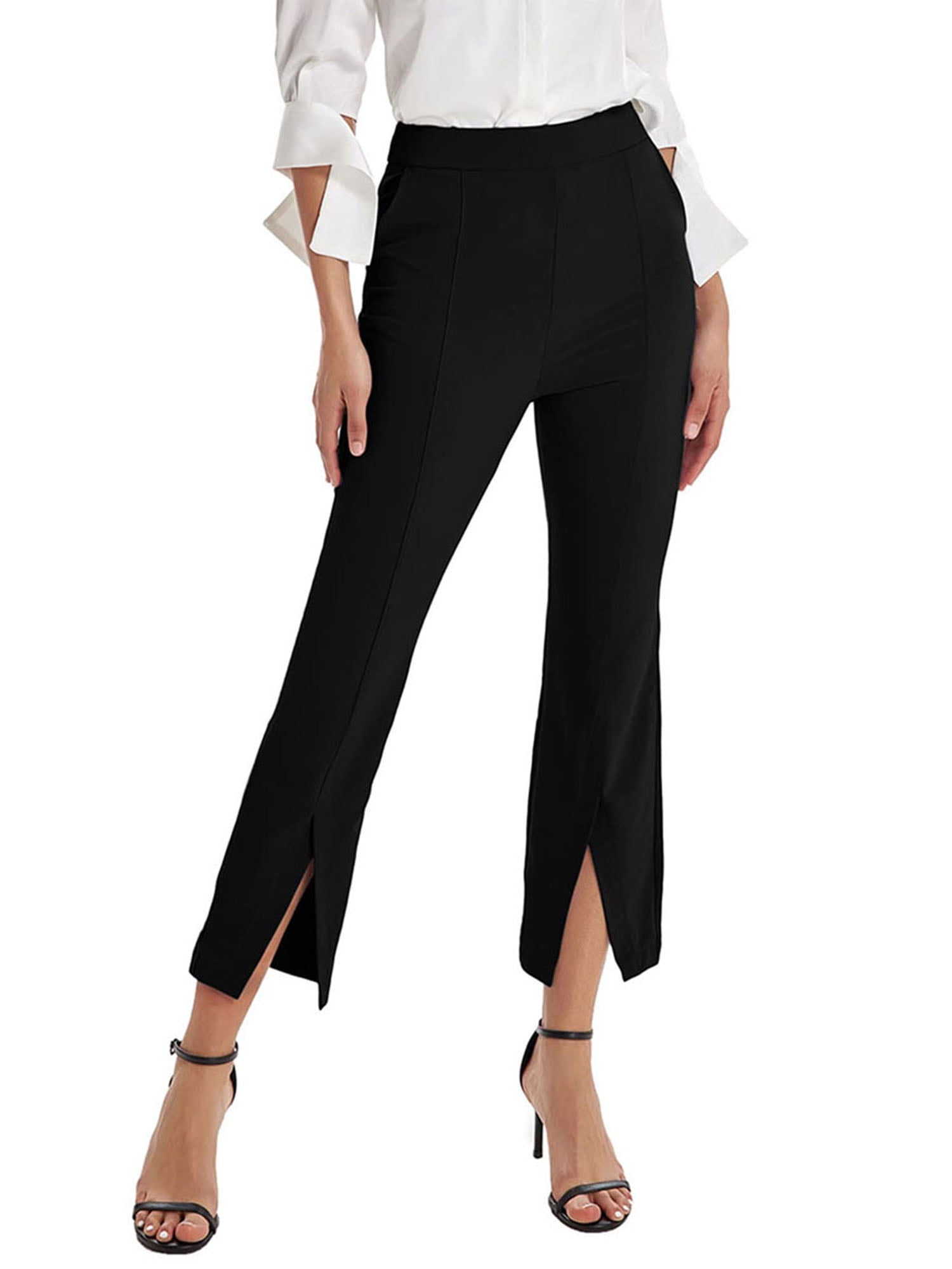 Strictly Business Black High Waisted Trouser Pants  Business casual  outfits for work, Stylish work outfits, Business outfits women