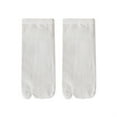 thumbnail image 1 of Women's Split Toe Socks LSQii Flip Tabi Premium Cotton Ankle Socks Athletic Breathable Wicking Cushion Spring Summer Fashion Grey, 1 of 3